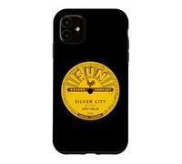 Sun Records X Amy Helm Silver City Record Label Case for iPhone 11