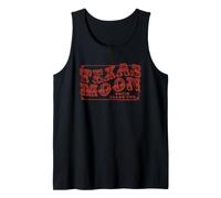 Sun Records x David Allan Coe Texas Moon Red Logo Tank Top