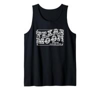Sun Records x David Allan Coe Texas Moon White Logo Tank Top