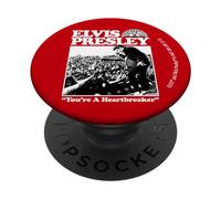 Sun Records X Elvis Presley You're A Heartbreaker PopSockets Adhesive PopGrip