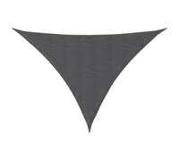 vidaXL Sunshade Sail Oxford Fabric Triangular 3x4x5 m Anthracite Sunscreen