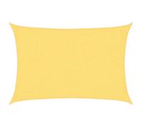 vidaXL Sunshade Sail 160 g/m² Beige 2x3 m HDPE Outdoor Garden Patio Sunscreen