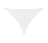 vidaXL Sunshade Sail Oxford Fabric Triangular 5x7x7 m Cream Sunscreen Canopy