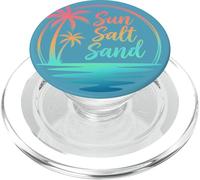 Sun - Salt - Sand - Beach - Sunset PopSockets PopGrip for MagSafe