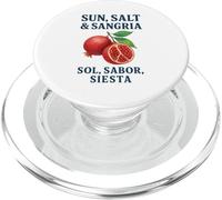 Sun, Salt & Sangria - Sol, Sabor, Siesta PopSockets PopGrip for MagSafe