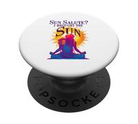 SUN SALUTE I BROUGHT THE SUN PopSockets Adhesive PopGrip