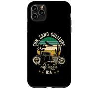 Sun, Sand, Solitude USA Hotrod Retro Style Design Case for iPhone 11 Pro Max