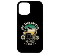 Sun, Sand, Solitude USA Hotrod Retro Style Design Case for iPhone 12 Pro Max