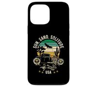 Sun, Sand, Solitude USA Hotrod Retro Style Design Case for iPhone 13 Pro Max