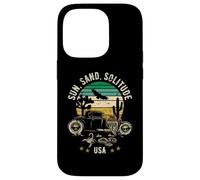Sun, Sand, Solitude USA Hotrod Retro Style Design Case for iPhone 14 Pro