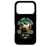 Sun, Sand, Solitude USA Hotrod Retro Style Design Case for iPhone 17 Pro