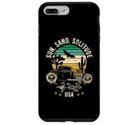 Sun, Sand, Solitude USA Hotrod Retro Style Design Case for iPhone 7 Plus/8 Plus