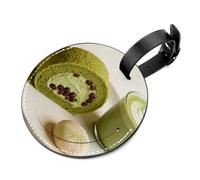 Sun-Scorched Badlands Tear-Resistant Luggage Tag with Concealed Information Card