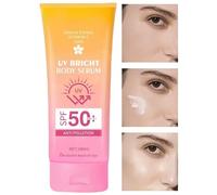 Sun Screen - Daily SPF 50 Sun Screen,Portable 180ml Nourishing Sunscreen for Arm Neck Makeup Sunbathing Daily Hiking Summer Swimming Outdoor Sports Beach