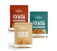 Sun & Seed Gluten-Free Bread & Focaccia Mixes 3 x 300g - Rosemary & Thyme, Tomato & Oregano, Classic Loaf - Organic Ingredients - Easy to Bake - Vegan-Friendly - Soft Texture - Perfect for Sharing