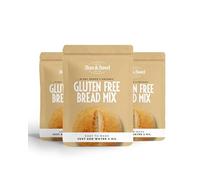 Sun & Seed Gluten-Free Bread Loaf Mix 3 x 300g - Organic Ingredients - Easy to Bake, Soft & Satisfying Texture - Vegan-Friendly - Perfect for Sandwiches, Toast, Snacks & Sharing