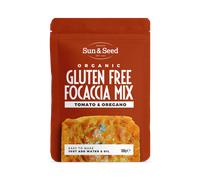 Sun & Seed Organic Gluten Free Focaccia Mix Tomato & Oregano 300g
