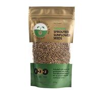 Sun & Seed Organic Sprouted and Raw Sunflower Seeds 250g (Pack of 4)