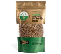 Sun & Seed Sprouted & Raw Organic Sunflower Seeds 250g - Activated & Dehydrated Below 40°C - High in Plant Protein - Great for Snacks, Salads & Baking - Vegan, Keto, Gluten-Free