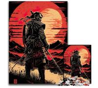 Sun Set Samurai 1000 Pieces Puzzles for Adults Impossible Jigsaw Puzzles for Adults for Holidays, Birthdays, And Family Game Nights 26X38CM/10.23x14.96inch