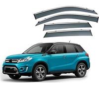 Sun Shade 4pcs Tinted Wind Deflectors Sun Visors Rain Shield For Suzuki Vitara 2016-2022 Shades