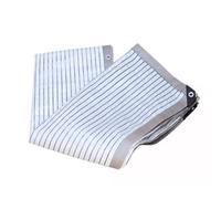 Sun Shade Canopy 75% UV Protection Silver Fabric for Patios and Gardens Various Sizes: 2x2m 2x5m 3x 3x4m Perfect for Plants Pools and Chicken Coops (10x14m=32.8x46ft)