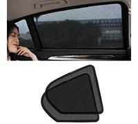 Sun Shade Car Window Sunshades Block UV Rays For 2018-2023 For Volvo XC40 Snap-On Foldable Breathable Rear Side Window Accessories 2 Triangular Shades