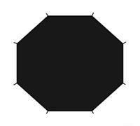 Sun Shade Cover for 6FT to 16FT Exceptional Protection Against UV and Debris (16ft)