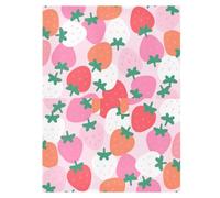 Sun Shade for Baby Strollers Breathable Net Cover,Protects from Dust and Snow Cartoon Cute Strawberry Pink
