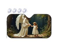 Sun Shade For Car Angel Guiding A Child Through The Woods Car Windshield Sunshade Sun Shade For Car Window Window Sun Shade For Car(70x130cm)