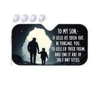 Sun Shade For Car Exploring The Unknown Together: A Father And Son'S Journey Car Windshield Sunshade Sun Shade For Car Window Window Sun Shade For Car(70x130cm)