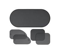 Sun Shade For Car Window - Auto Window Shades - 5 Pack Suction Cup Design UV Protection Privacy Light Block Cooling Anti Glare Multifunctional Removable Sunshades For Baby