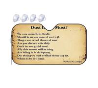 Sun Shade For Car Window Dust If You Must? Car Windshield Sunshade Blackout Shade Car Visor Extender Sun Blocker(76x140cm)