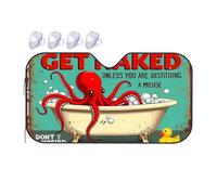 Sun Shade For Car Window Get Naked Unless You'Re Just Taking A Bath Car Windshield Sunshade Blackout Shade Car Visor Extender Sun Blocker(70x130cm)