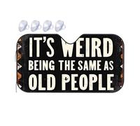 Sun Shade For Car Window It'S Weird Being The Same As Old People. Car Windshield Sunshade Blackout Shade Car Visor Extender Sun Blocker(70x130cm)