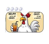 Sun Shade For Car Window Relax, We'Re All Crazy. It'S Not A Contest. Car Windshield Sunshade Blackout Shade Car Visor Extender Sun Blocker(70x130cm)