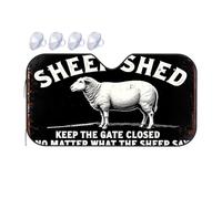 Sun Shade For Car Window Sheep Shed Keep The Gate Closed No Matter What The Sheep Say Car Windshield Sunshade Blackout Shade Car Visor Extender Sun Blocker(76x140cm)