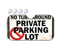 Sun Shade For Car Windshield No Turn Around: Private Parking Lot Car Windshield Sunshade Windshield Sunshade Triangle Sun Shade(70x130cm)