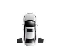 Sun Shade For Qashqai J12 E-Power 2022 2023 2024 2025 Car Mesh Sun Shade Window Shade(2PCS Triangular)