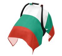 Sun Shade for Stroller Black Out Shade Stroller Cover,Protects from Snow Bulgaria Flag