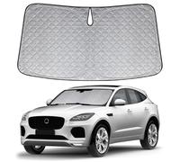 Sun Shade for Windshield replacement for Jaguar E-Pace 2017-2025, Car Windscreen Protective Sunshade Maximum Coverage to Block UV/Sun Heat Rays, Foldable Parasol Auto Reflective (for E-Pace)