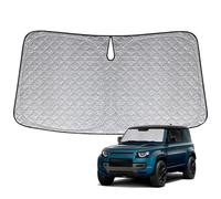 Sun Shade for Windshield replacement for Range Rover Defender 2020-2026, Car Windscreen Protective Sunshade Maximum Coverage to Block UV/Sun Heat Rays, Foldable Parasol Auto Reflective
