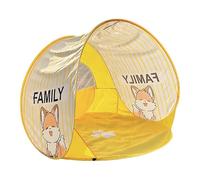 Sun Shade - Portable Waterproof Beach Tent with Awning Window, 59 x 59 cm, Foldable, Compact Design, 1.2 kg Lightweight, Weatherproof Fabric, Blue, for Tanning on Land in Summer