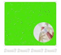Sun Shade Sail 2.5x7.5m - 95% UV Protection for Patio Garden & Yard - Easy Install with Mounting Ropes - Tender Green Outdoor Canopy