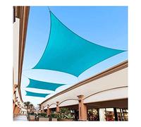 Sun Shade Sail, 2m X 3m Rectangle Water Resistant Outdoor Garden Patio Sun Shade Sail Canopy Pergola Awnings 98% UV Block with Rope, Lake Blue
