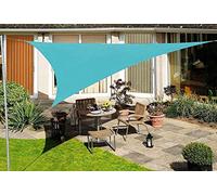 Sun Shade Sail Canopy Garden sail shadow, waterproof tarp terrace swimming pool, carport shade canvas - blue triangle