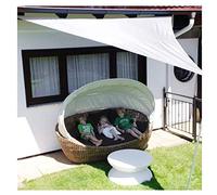 Sun Shade Sail Canopy Thickened triangular shade sails, polyester canvas shading the sun, sun shade terrace garden, camping tents shade with a rope