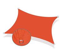 Sun Shade Sail Outdoor 2X4m, Patio shade sail Waterproof, 97% UV Blockage Canopy Awning, Resistant Heavy Duty Garden Sun Shade,for Outdoor Patio Carport (We Customize Size)