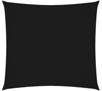 vidaXL Sunshade Sail Oxford Fabric Square 2.5x2.5 m Black Sunscreen Patio