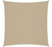 vidaXL Sunshade Sail Oxford Fabric Square 2.5x2.5 m Beige Sunscreen Shade